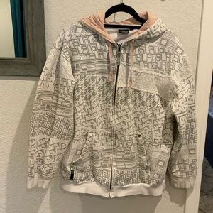 Vans zip up hoodie